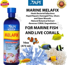  API Melafix Marine trị nhiễm khuẩn, lở loét cho cá biển