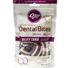 Bánh thưởng cho chó vị khoai môn VEGEBRAND Orgo Dental Bites Milky Taro