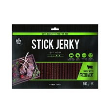 Bánh Thưởng Thịt Que BowWow Stick Jerky Vị Cừu 500g