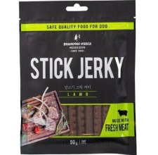 Bánh Thưởng Thịt Que BowWow Stick Jerky Vị Cừu 90g