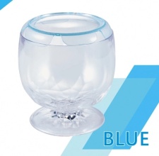 Bể cá Ista Stylish Display Round Tank màu xanh da trời