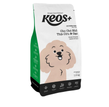 Hạt Cho Chó Keos Cho Giống Nhỏ Thịt Cừu & Gạo 1.5kg