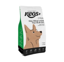 Hạt Cho Chó Keos Giàu Năng Lượng Vị Gà Và Cừu 1.5kg