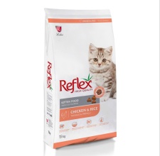 Hạt Reflex Kitten Chicken và Rice cho mèo con