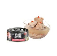 Pate Absolute Holistic Broth Chunks Vị Cá ngừ cắt khúc và kỷ tử 80g