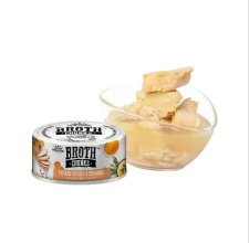 Pate Absolute Holistic Broth Chunks Vị Thịt gà cắt khúc và nghệ 80g