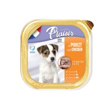 Pate Cho Chó Con Plaisir Vị Gà 300g