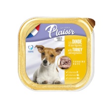 Pate Cho Chó Lớn Plaisir Vị Gà Tây 300g