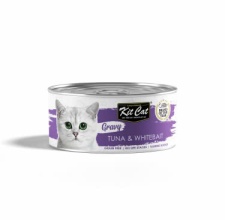 Pate dạng sốt Kitcat Gravy vị cá ngừ và cá trắng cho mèo