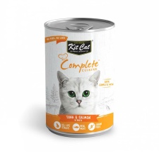 Pate Kitcat Complete Cuisine vị cá ngừ và cá hồi cho mèo