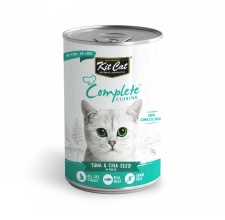 Pate Kitcat Complete Cuisine vị cá ngừ và hạt chia cho mèo