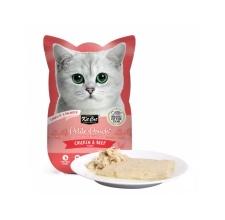 Pate Kitcat Petite Pouch cho mèo vị gà và bò