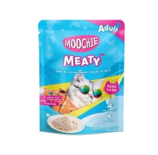 Pate Moochie Meaty vị Cá ngừ và Gà (Jelly) cho mèo