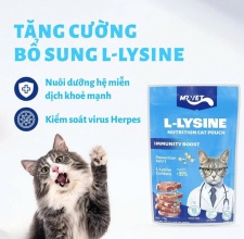 Pate Mr.Vet bổ sung L -Lysine cho mèo