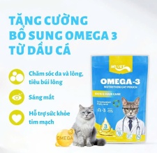 Pate Mr.Vet bổ sung Omega 3 cho mèo