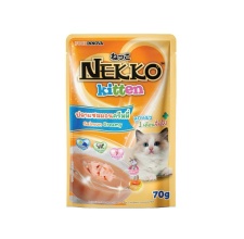 Pate Nekko Kitten Creamy vị cá hồi (Creamy) cho mèo