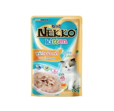 Pate Nekko Kitten Creamy vị cá ngừ (Gravy) cho mèo