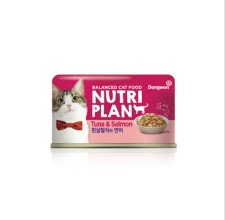 Pate Nutri Plan lon vị cá ngừ và cá hồi cho mèo