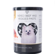 Pate Thịt Tươi Kings Pet (Lon 380g) Loại Bò Và Rau Củ