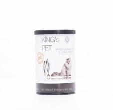 Pate Thịt Tươi Kings Pet (Lon 380g) Loại Cá Hỗn Hợp