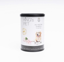 Pate Thịt Tươi Kings Pet (Lon 380g) Loại Giò Heo - Cho Chó