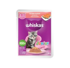 Pate Whiskas vị cá hồi cho mèo con