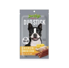 Snack Thưởng JERHIGH DUO Stick 50g Vị Gà Và Phô mai