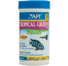 Thức ăn cá cảnh API Tropical Greens Flakes Algae & Plant