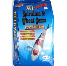 Thức ăn cho cá koi XO Spirulina & Wheat Germ