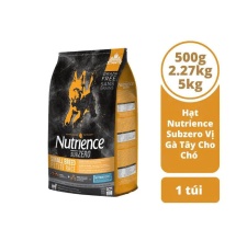 Thức Ăn Cho Chó Nutrience Subzero Hạt Nhỏ Vị Gà Tây 2.27kg