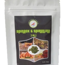 Thức ăn tép cảnh Spinach Spirulina 2 in 1