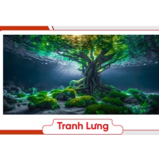 Tranh 3D Bể Cá Rồng Nghệ Thuật Và Ý Nghĩa