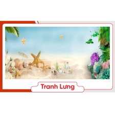 Tranh Bể Cá 3D Thuỷ Sinh 