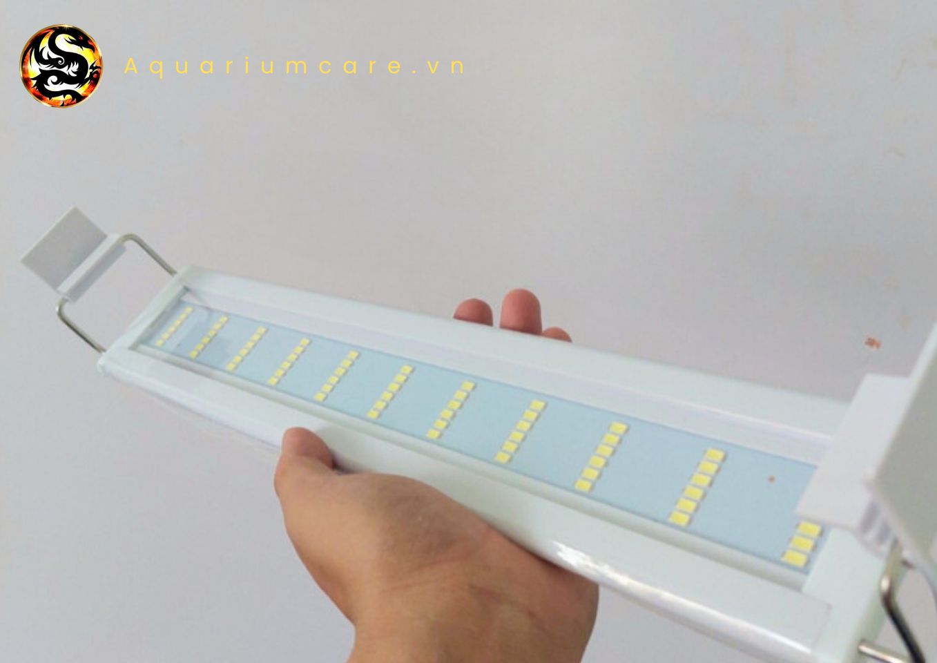 Đèn Bể Cá 6 Hàng Led 30-40cm Trắng