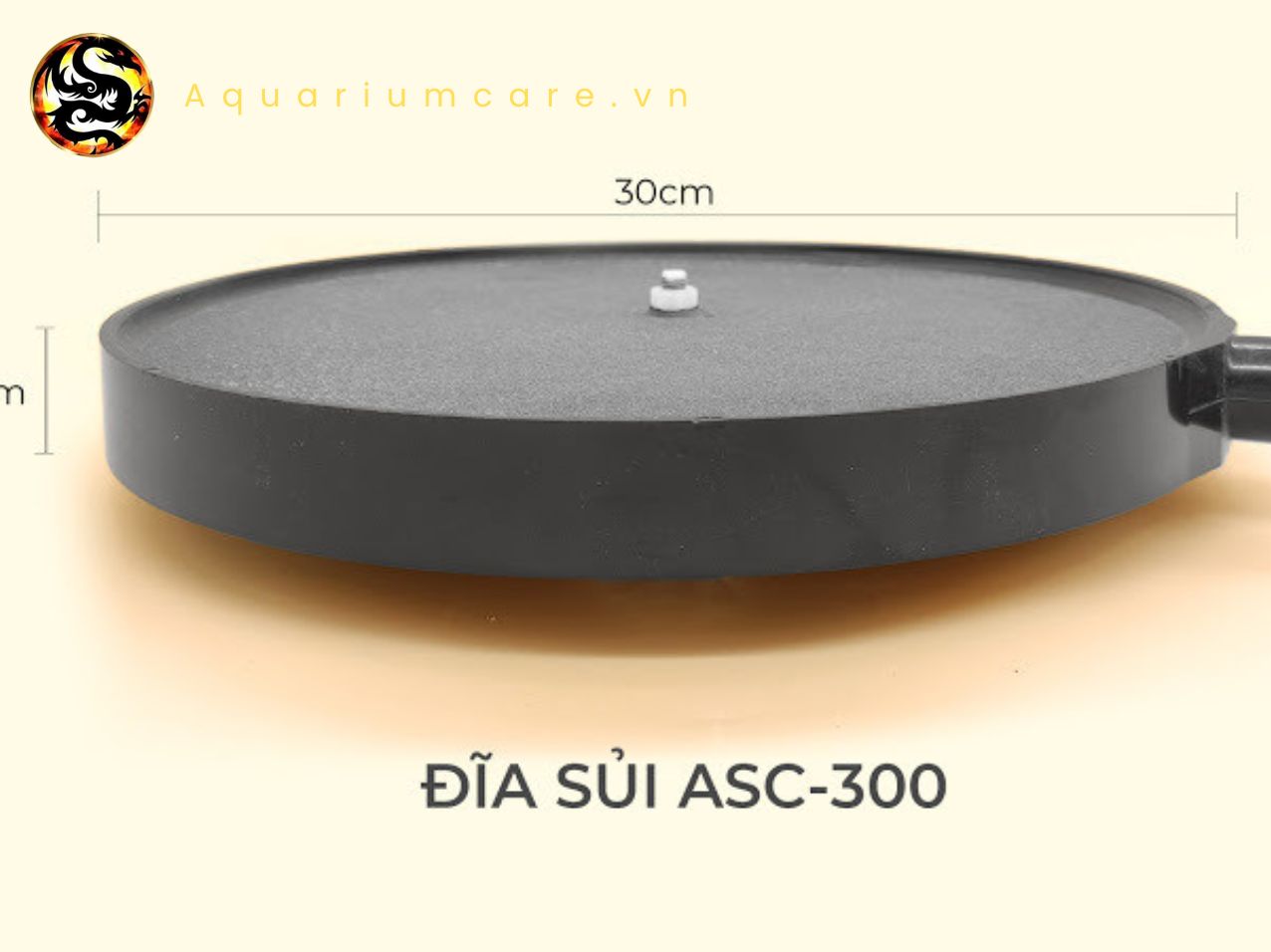 Đĩa Sủi Mịn ASC 15cm