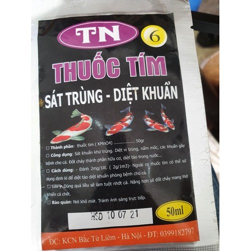 đánh Tím Hồ Koi