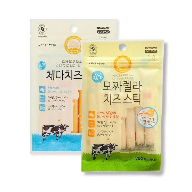 Bánh Thưởng Xúc Xích Phô Mai Bowwow Vị Cheddar