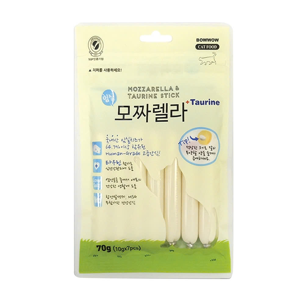 Bánh Thưởng Xúc Xích Phô Mai Bowwow Vị Mozzarella