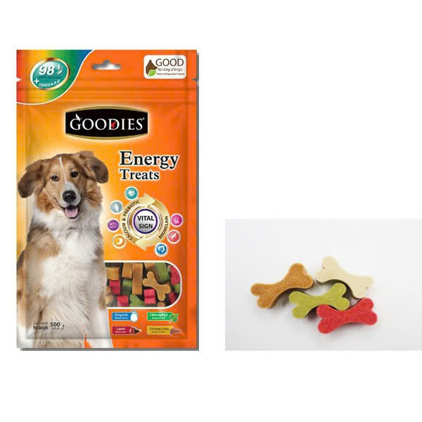 Bánh thưởng Goodies Energy Treats hình hoa cho chó