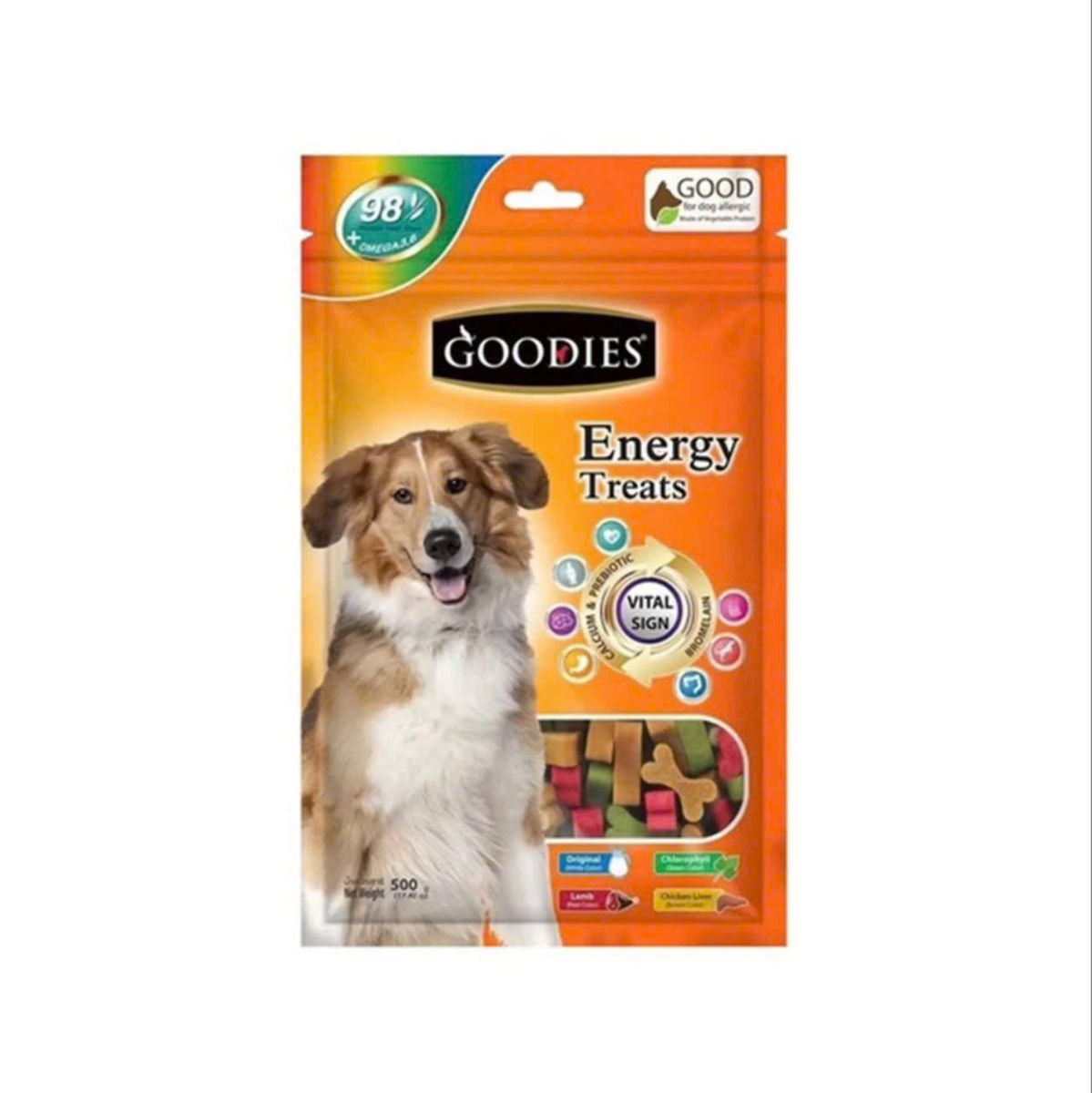 Bánh thưởng Goodies Energy Treats hình xương cho chó