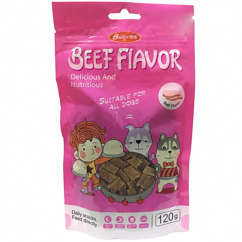 Bánh thưởng cho chó vị thịt bò BUDGE Beef Flavor