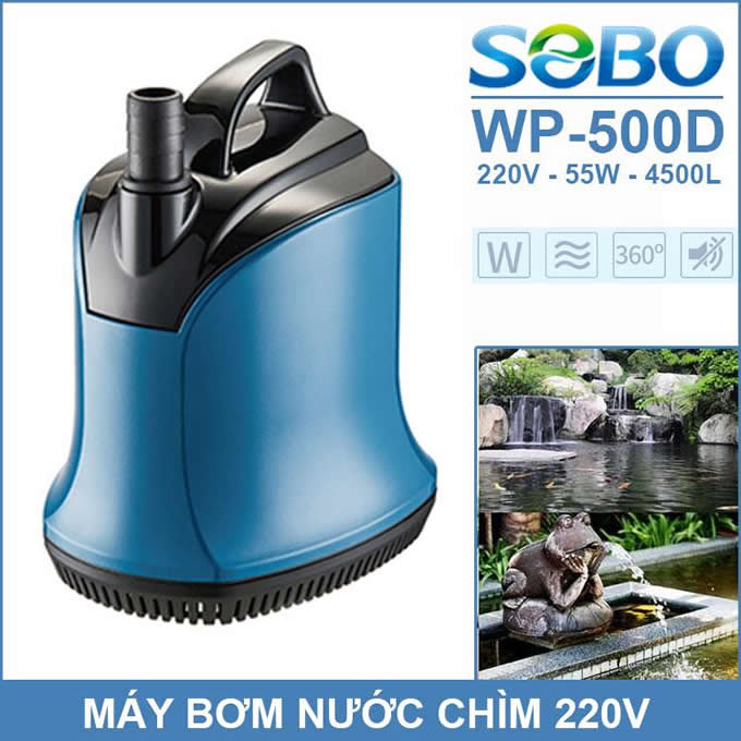 Bơm hồ cá SOBO WP-500D