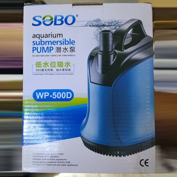 Bơm hồ cá SOBO WP-500D