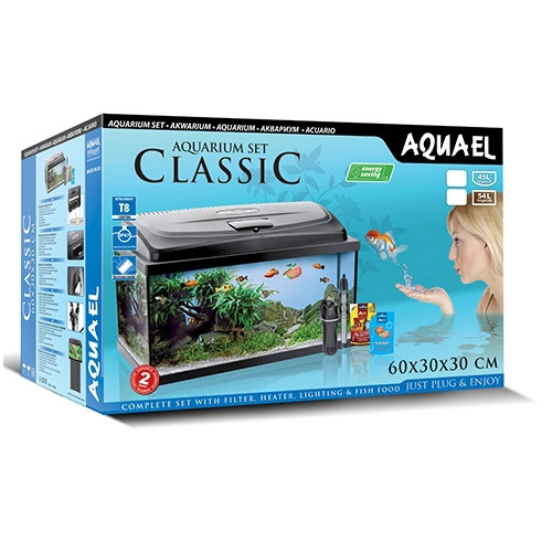 Bể cá mini Aquael Classic Oval Aquarium Set 60