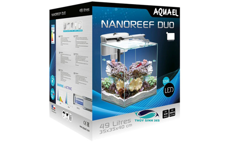 Bể cá mini Aquael Nano Reef Duo