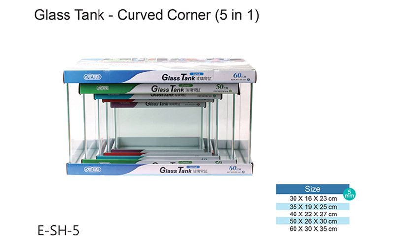 Bể cá mini Tank Curved Corner