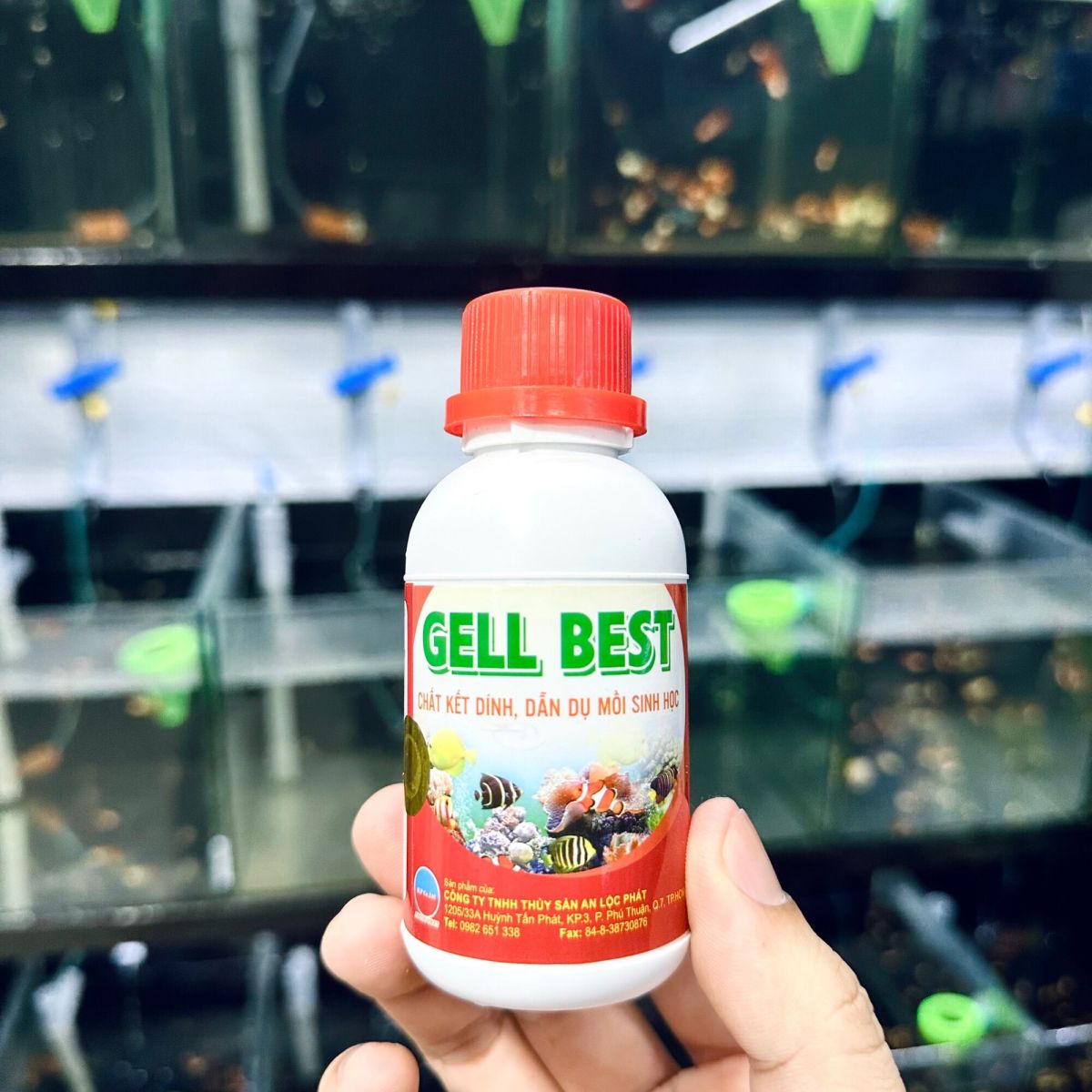 Chất Kết Dính Thức Ăn Cá Cảnh Gell Best