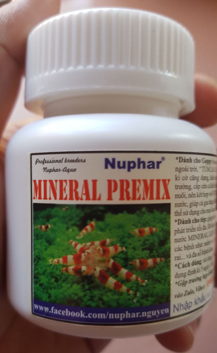 Chất khoáng tổng hợp Nuphar Mineral Premix