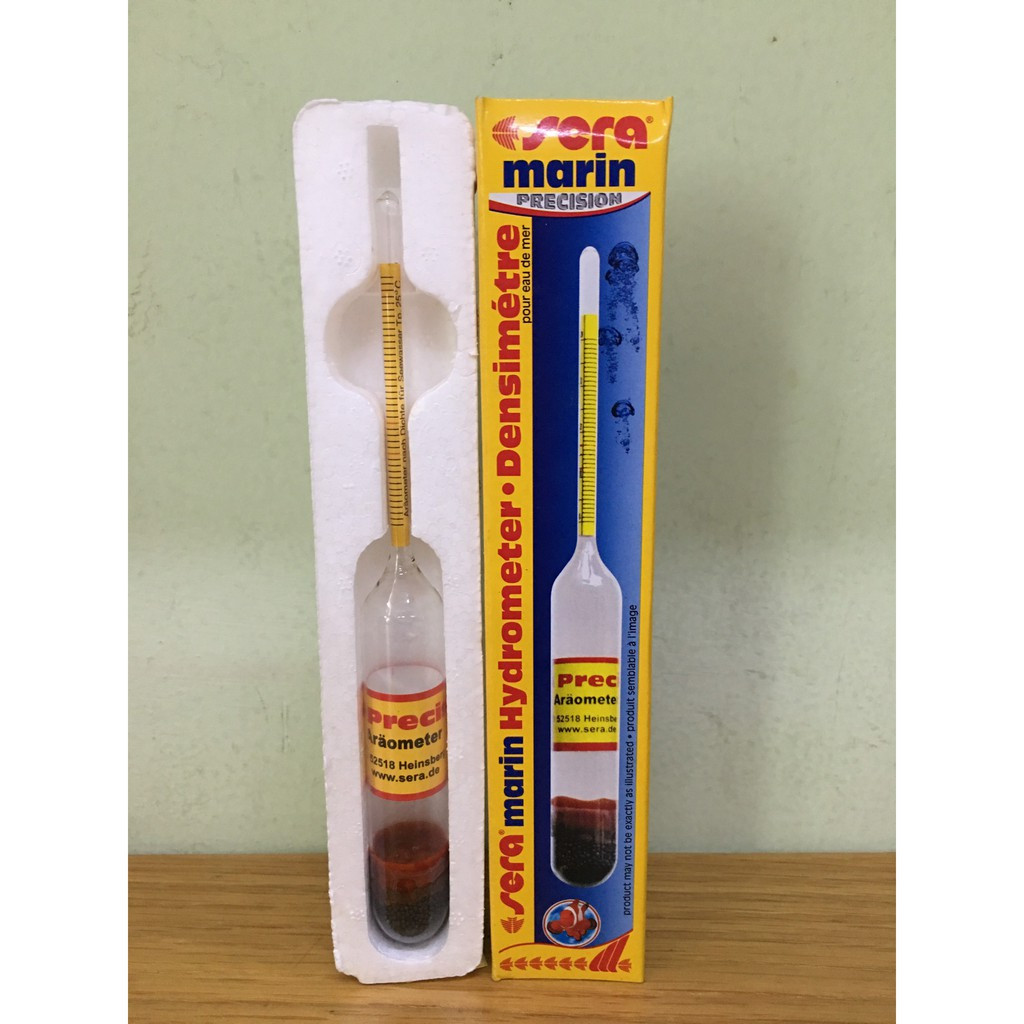 Dụng cụ đo độ mặn - Sera Marin Hydrometer