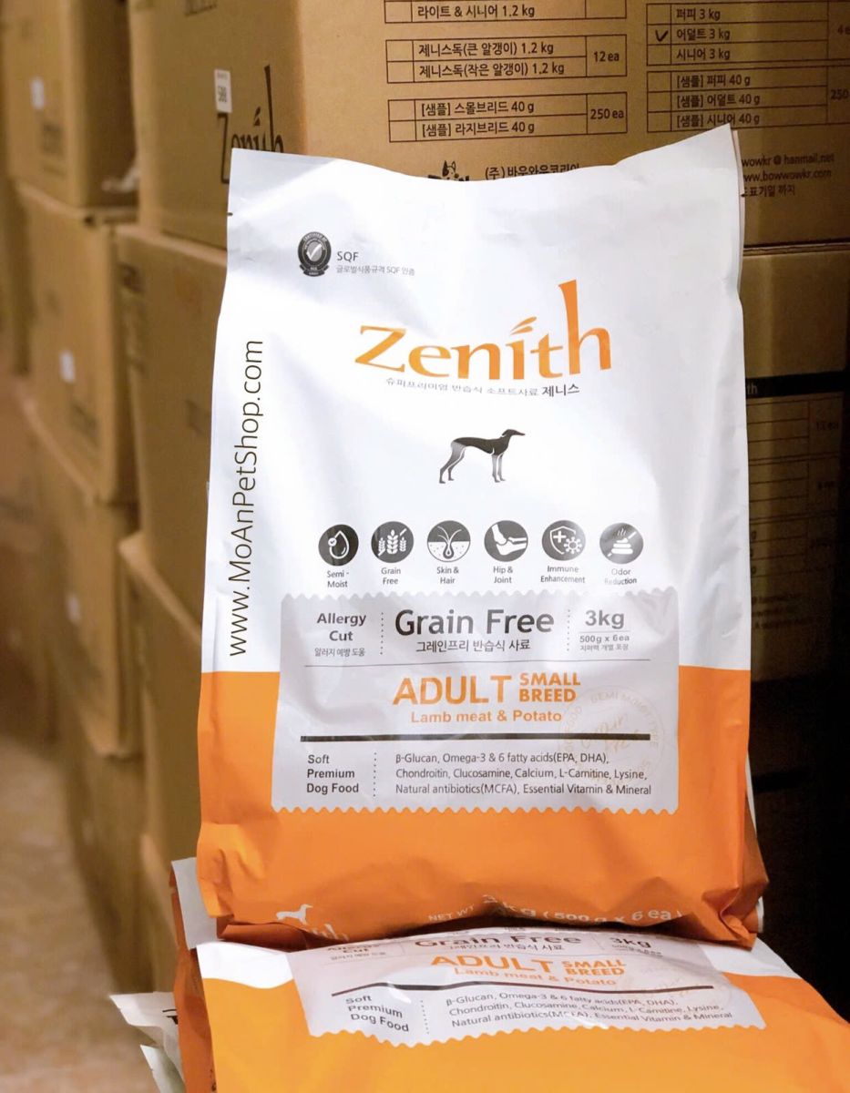 Hạt Mềm Cho Chó Trưởng Thành Zenith Adult 1.2kg